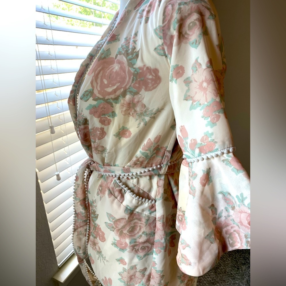 Mia Joy Rose Cardigan Kimono